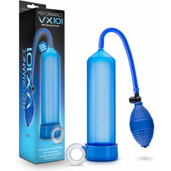 Blush Performance VX101 Male Enhancement Pump - Blue - Image 1
