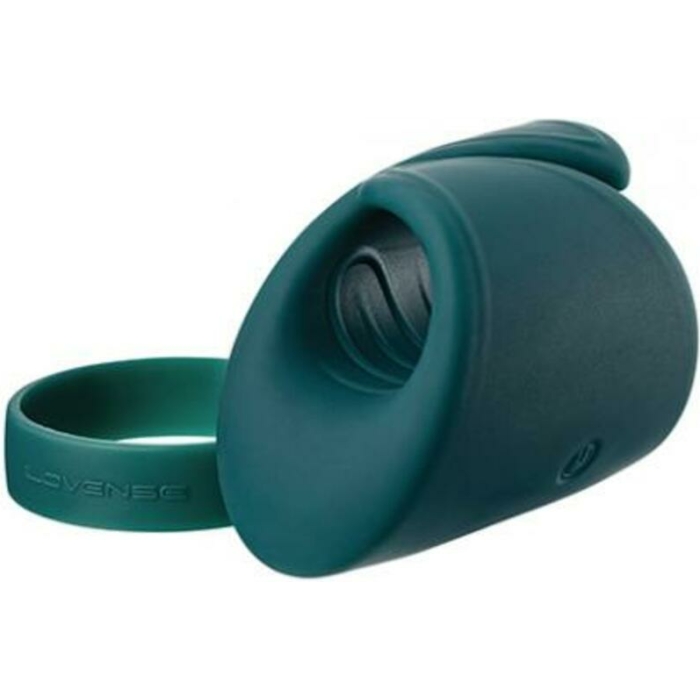 Lovense Gush App-compatible Handsfree Masturbator Teal - Image 1