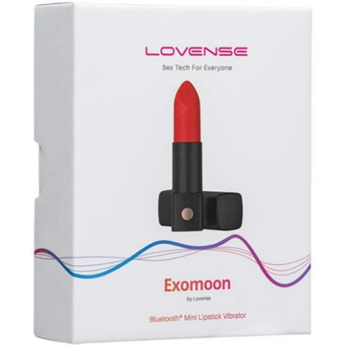 Lovense Exomoon App-compatible Lipstick Vibrator - Image 1