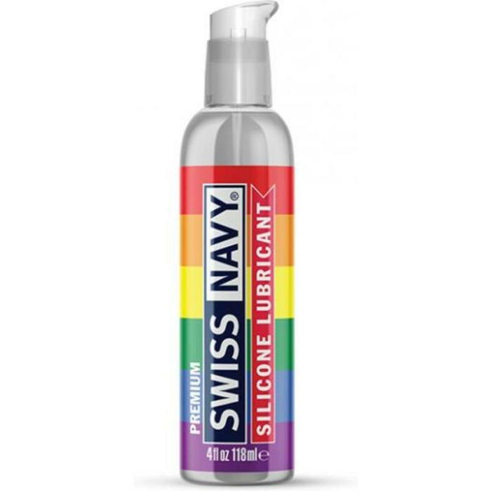 Pride Edition Silicone Lubricant - 4oz Pump - Image 1