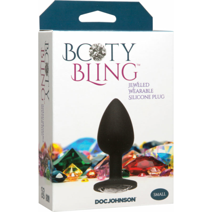 Booty Bling Jeweled Wearable Butt Plug Small - Image 3