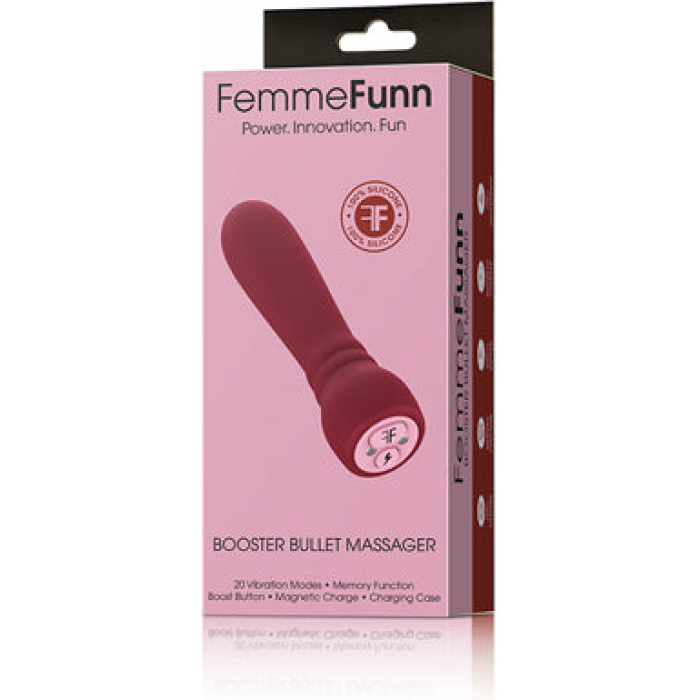 Femme Funn Booster Bullet - Maroon - Image 1