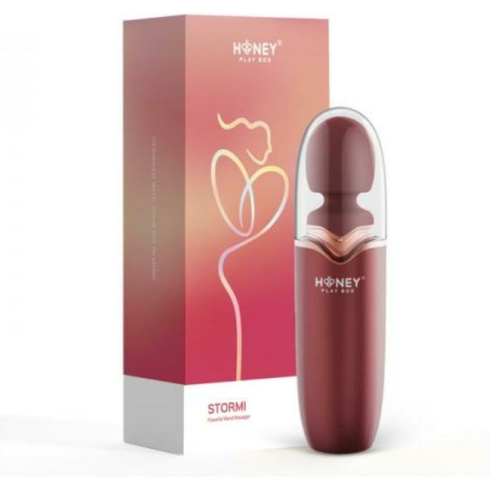 Honey Play Box Stormi Powerful Wand Massager With Charging Case - Image 1