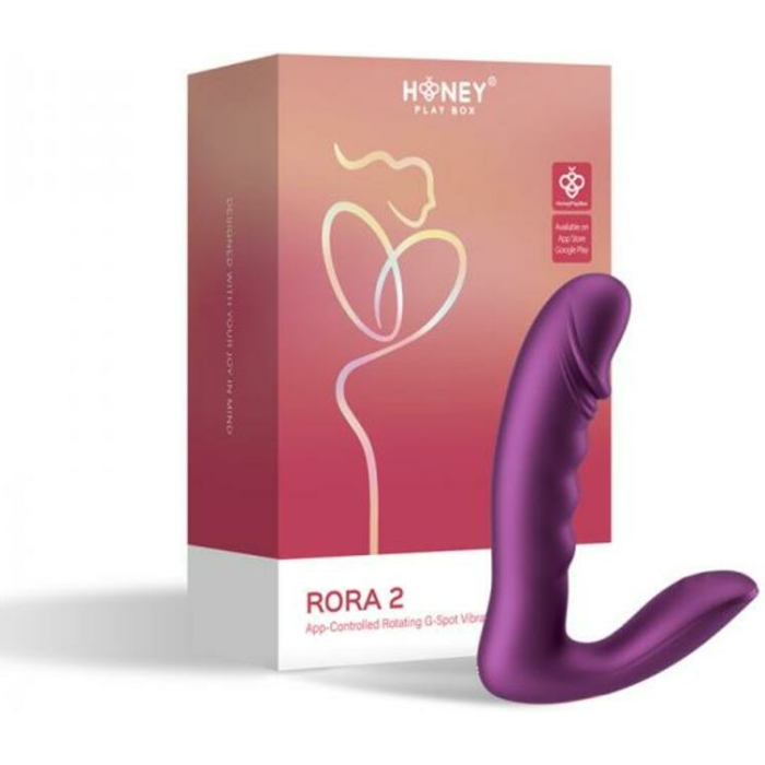 Honey Play Box Rora 2 App-controlled Rotating G-spot Vibrator & Clit Stimulator - Image 1