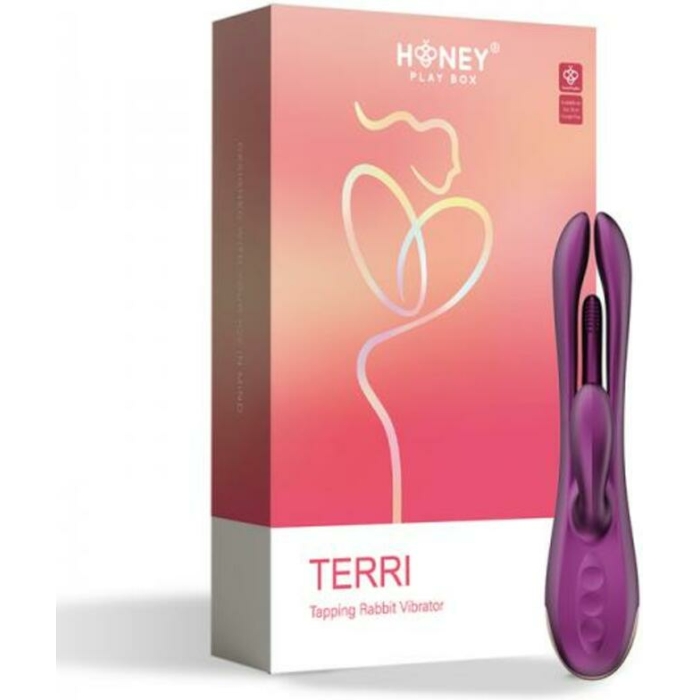 Honey Play Box Terri App-controlled Kinky Finger Tapping Rabbit Vibrator - Image 1