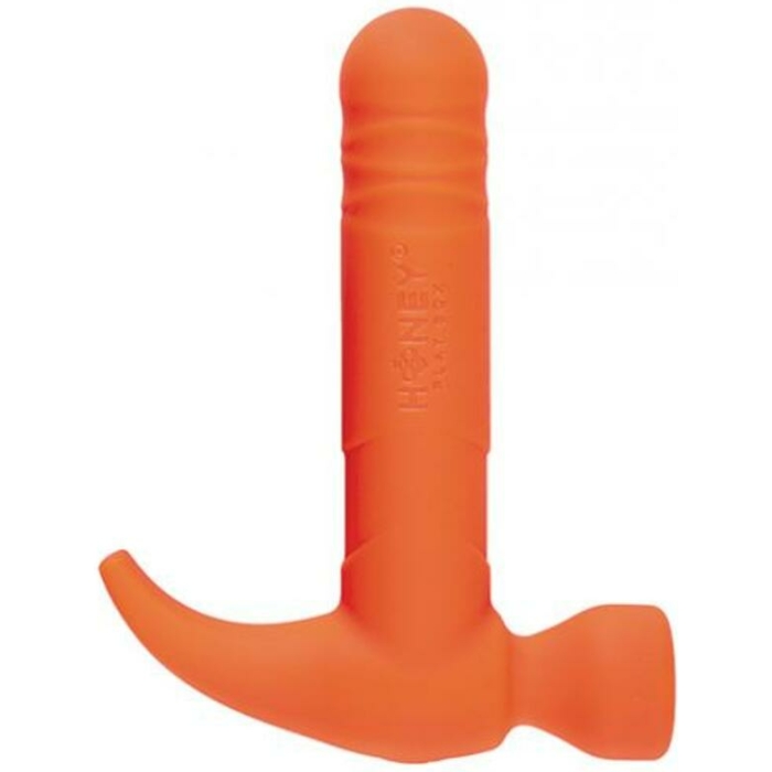 Love Tap The Hammer Vibrator - Orange - Image 1