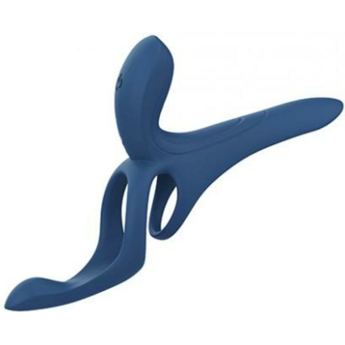 Pleasure Pivot App-controlled Couples Vibrators - Navy Blue - Image 1