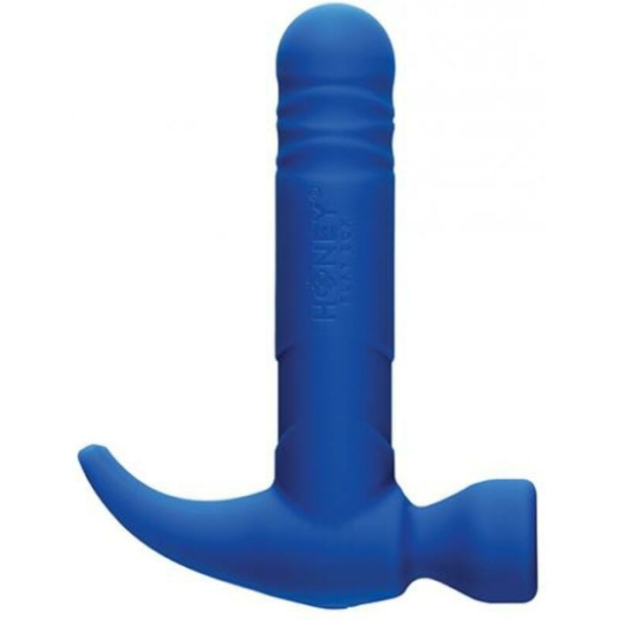 Love Tap The Hammer Vibrator - Blue - Image 1