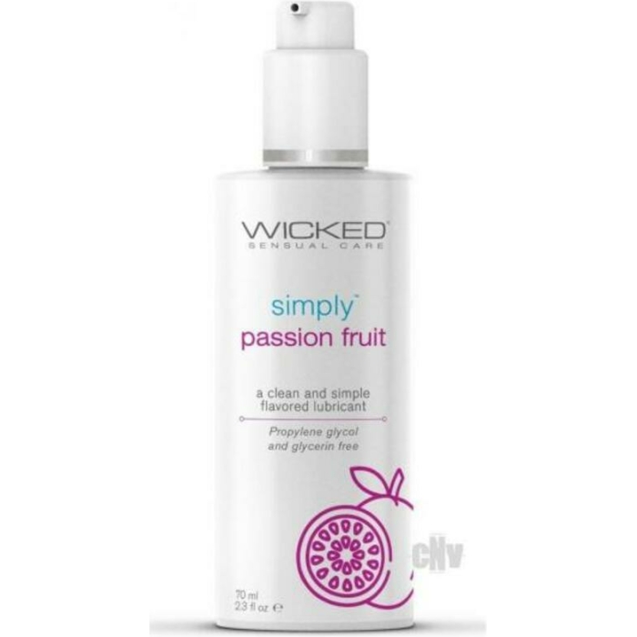 Simply Passion Fruit Lube 2.3oz - Image 1