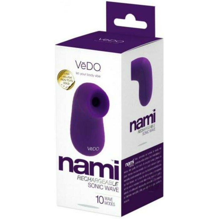 Vedo Nami Rechargeable Sonic Vibe Deep Purple - Image 1