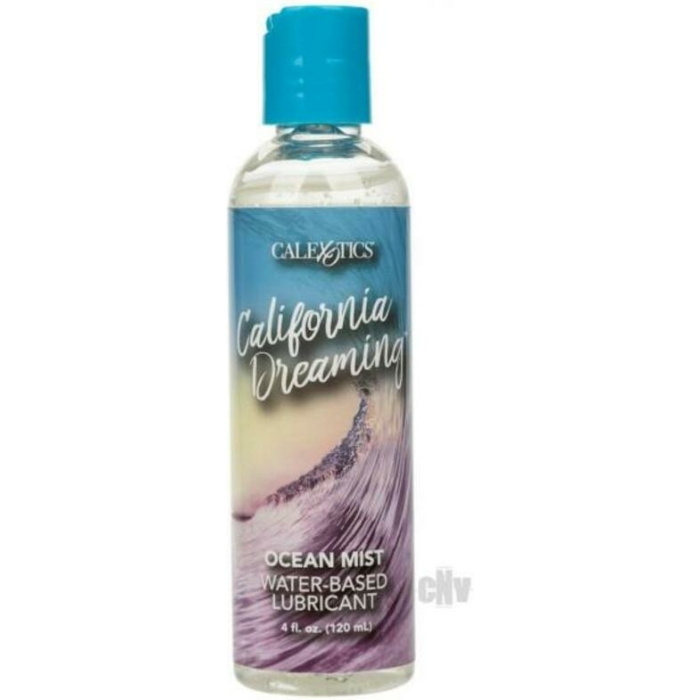 California Dreaming Ocean Mist Water Based Lube 4 Oz - Image 1