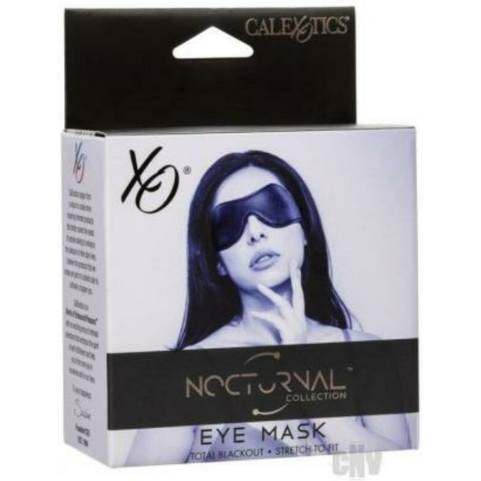Nocturnal Collection Stretch To Fit Eye Mask - Black - Image 1