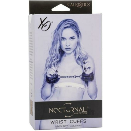 Nocturnal Collection Detachable Adjustable Wrist Cuffs - Black