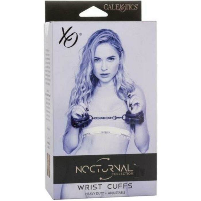 Nocturnal Collection Detachable Adjustable Wrist Cuffs - Black - Image 1