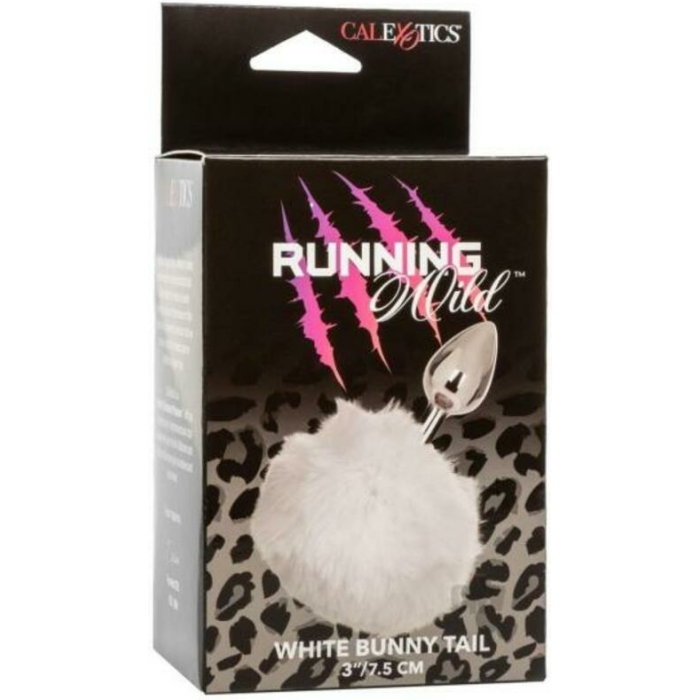 Running Wild White Bunny Tail Anal Probe - Image 1