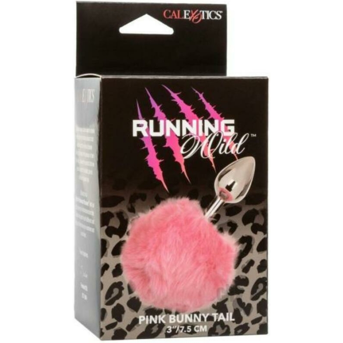 Running Wild Pink Bunny Tail Anal Probe - Image 1