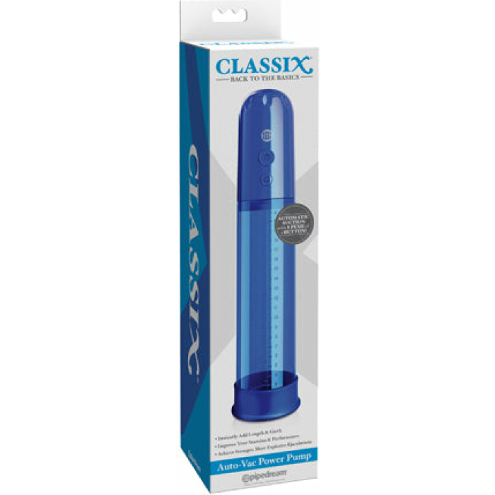 Classix Auto Vac Power Pump Blue - Image 1