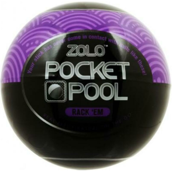 Zolo Pocket Pool Rack Em Purple Sleeve - Image 1