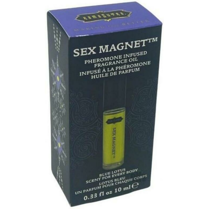 Kama Sutra Sex Magnet Pheromone Roll On Oil - Blue Lotus - Image 1