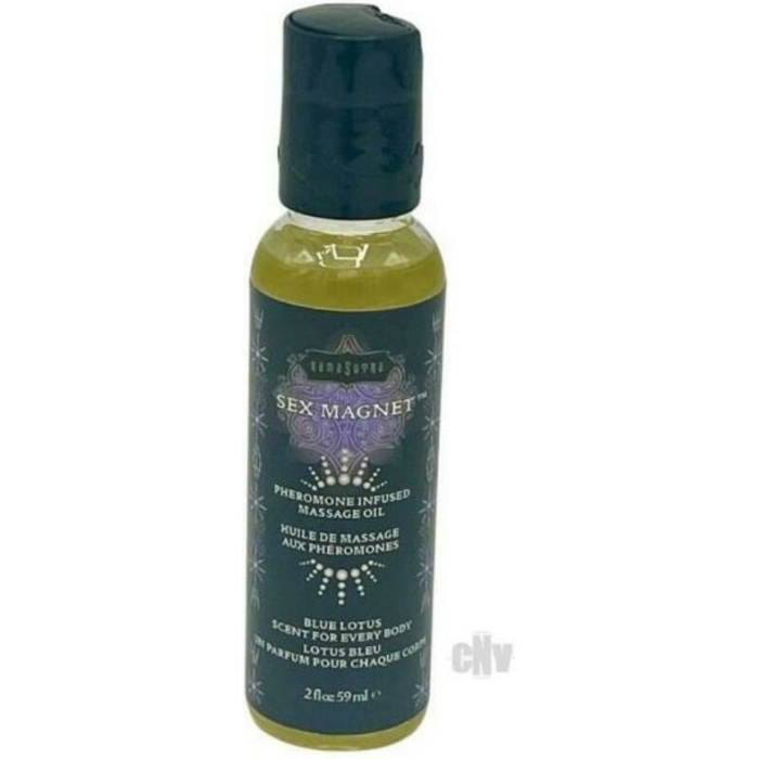 Kama Sutra Sex Magnet Massage Oil - Blue Lotus - Image 1
