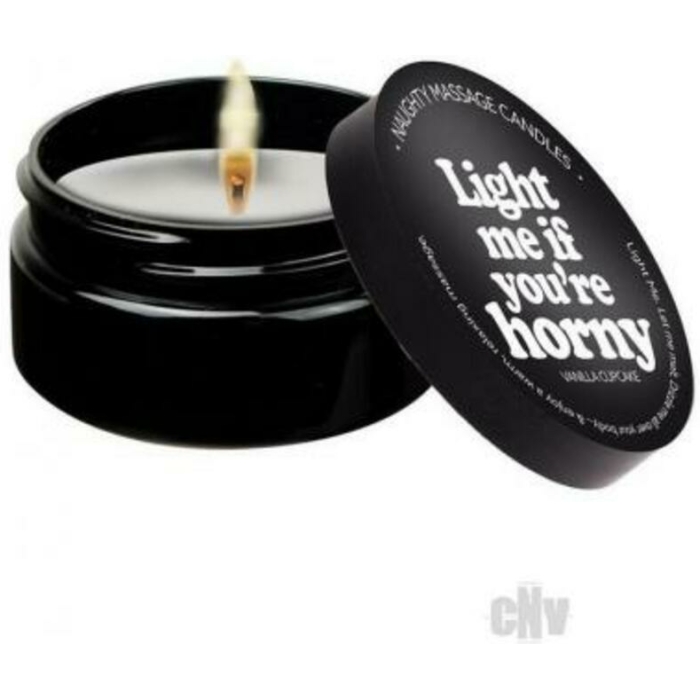 Massage Candle 2oz Light Me If Youre - Image 1