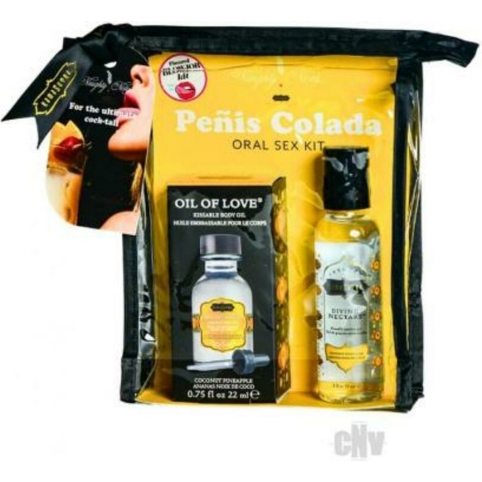 Kama Sutra Penis Colada Flavored Oral Sex Kit - Image 1