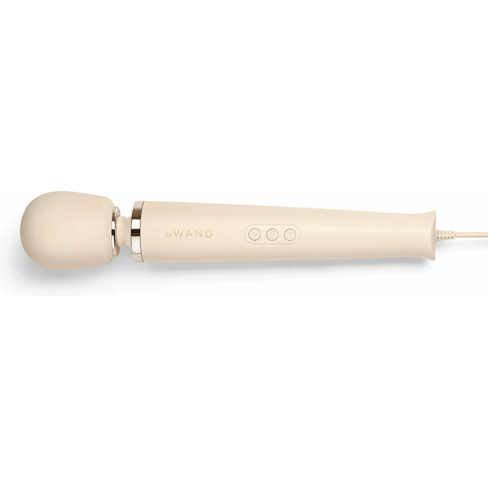 Le Wand Powerful Plug-In Vibrating Massager - Cream - Image 2