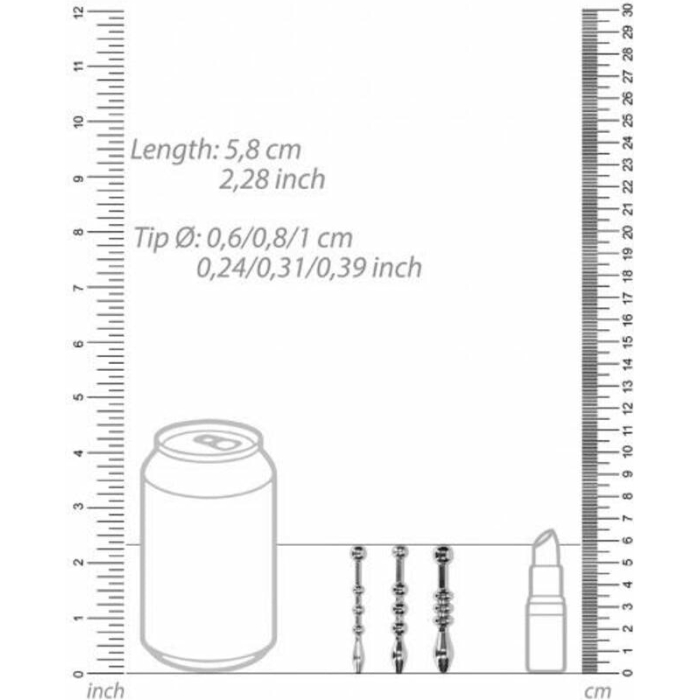 Urethral Sounding Metal Plug Set - Image 3