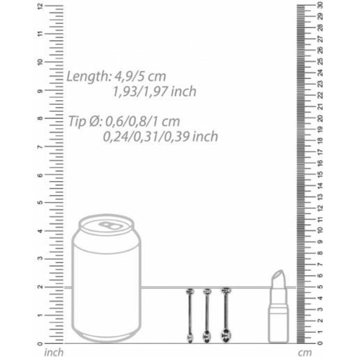 Urethral Sounding Metal Plug Set - Image 3