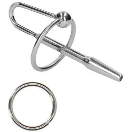 Shots Ouch Urethral Sounding Metal Plug