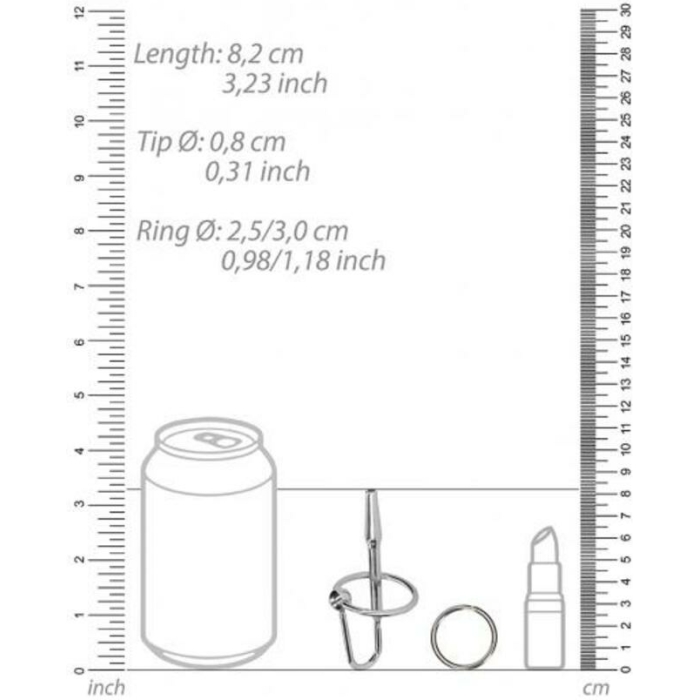 Shots Ouch Urethral Sounding Metal Plug - Image 3