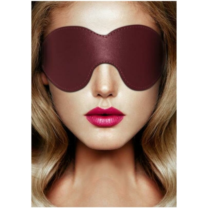 Ouch Halo Eyemask Burgundy - Image 1