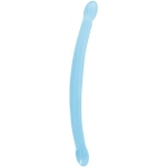 Realrock Non Realistic Double Dong 17in Blue