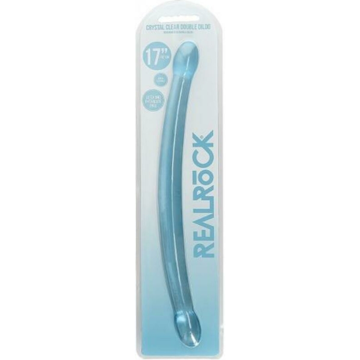 Realrock Non Realistic Double Dong 17in Blue - Image 2