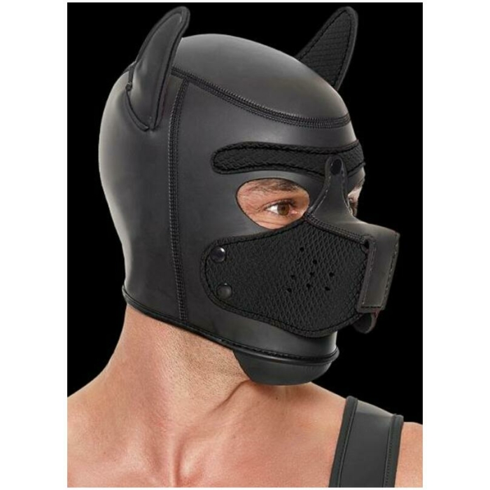 Ouch Neoprene Puppy Hood Black - Image 1