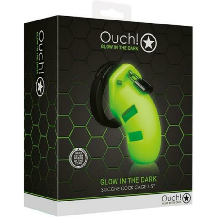 Ouch Model 20 Cock Cage 3.5 Gitd - Image 1