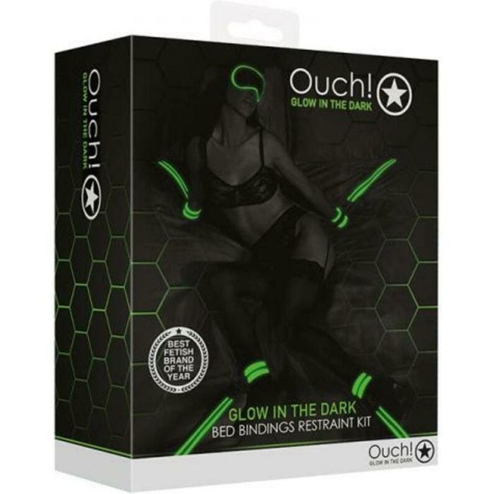 Ouch Bed Bindings Restraint Kit Gitd - Image 1
