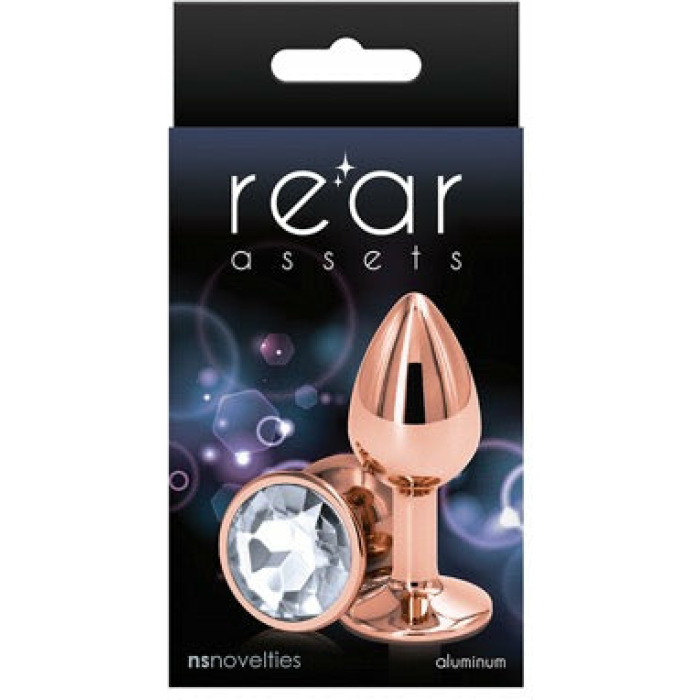 Rear Assets Rose Gold Small - Clear - Image 1