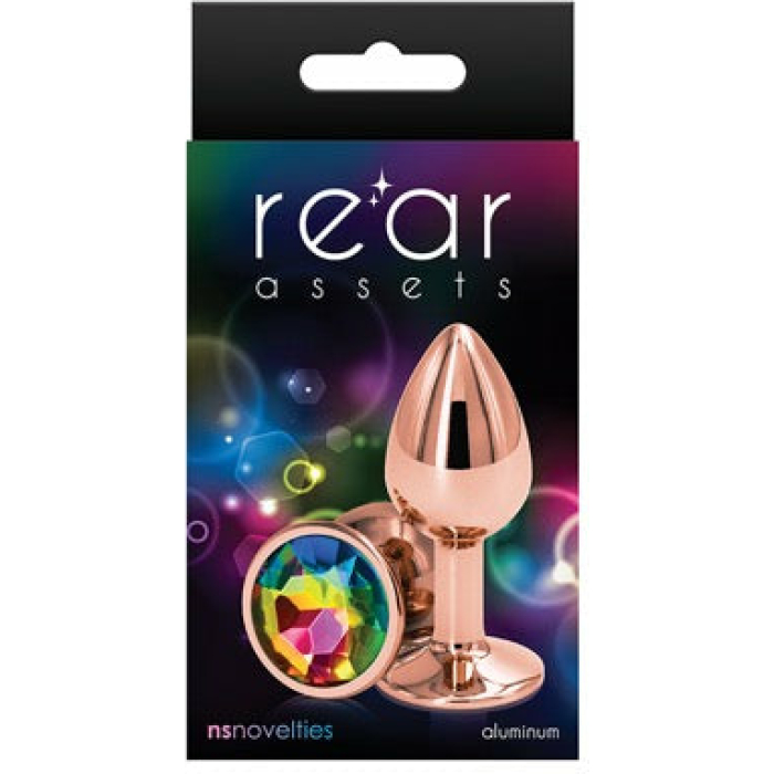 Rear Assets Rose Gold Small - Rainbow - Image 1