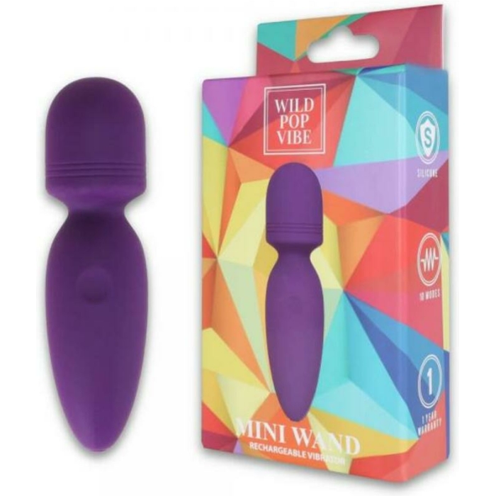 Wild Pop Vibe Mini Wand Purple - Image 1