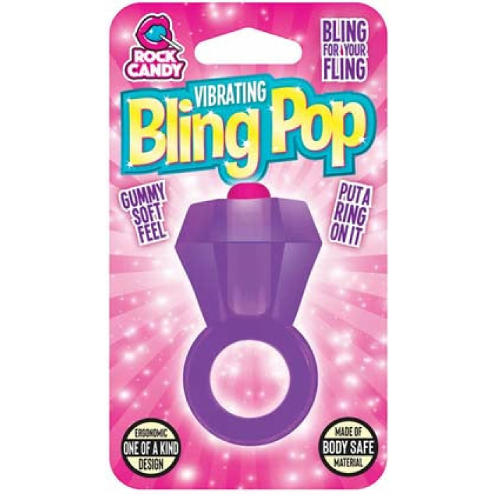 BLING POP RING - PURPLE - Image 1