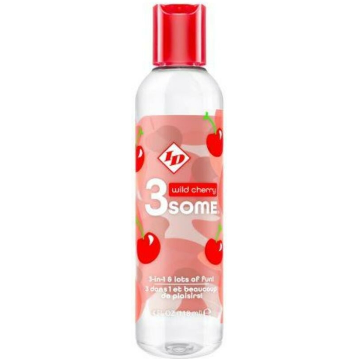 3some Wild Cherry Water-based Lube - Image 1