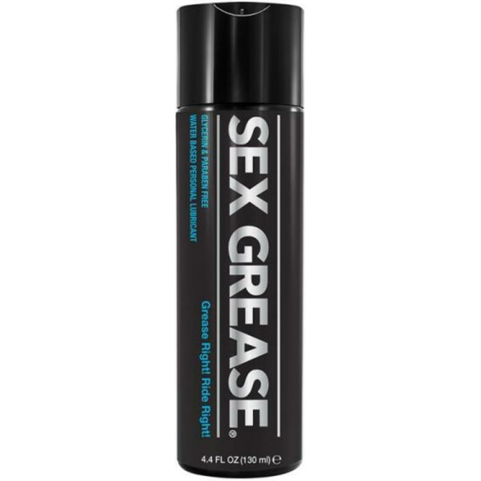 Sexgrease Water Based Lubricant 4.4 Oz. Bottle - Image 1