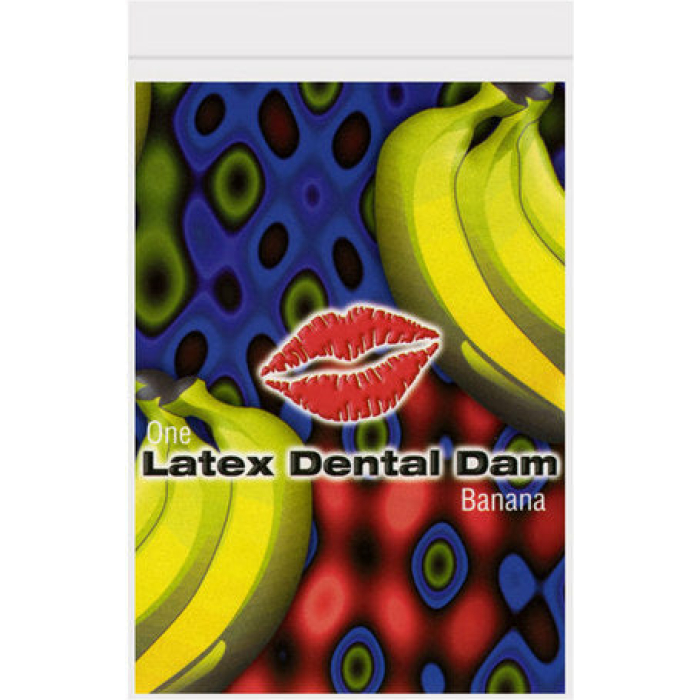 Latex dental dam, banana - Image 1
