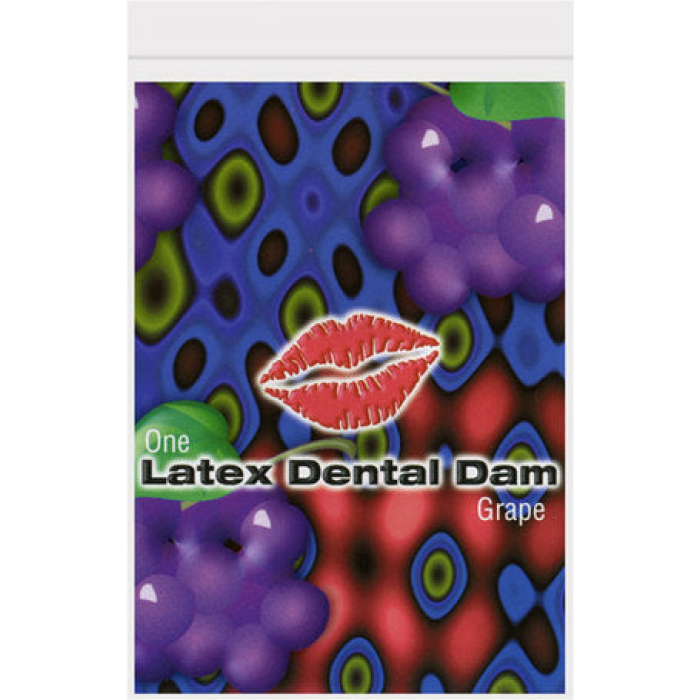 Latex dental dam, grape - Image 1