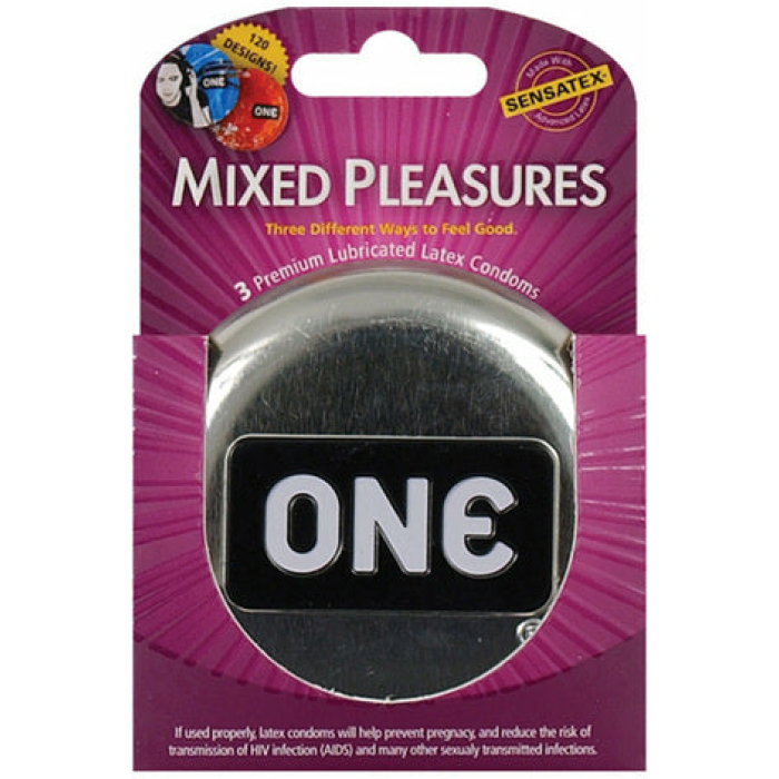 One next generation mixed pleasures condoms - box of 3 - Image 1