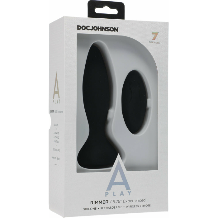 A-play Rimmer Experi Plug W/remote Blk - Image 1