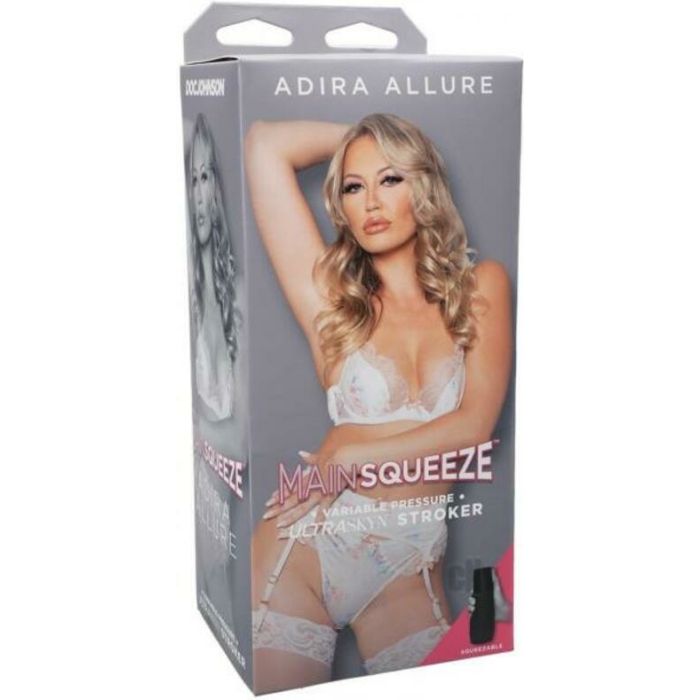 Main Squeeze Adira Allure Ultraskyn Stroker - Pussy - Vanilla - Image 1
