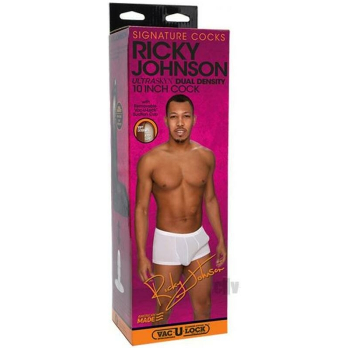 Signature Cocks Ricky Johnson 10-inch Ultraskyn Cock With Removable Vac-u-lock Suction Cup - Image 3