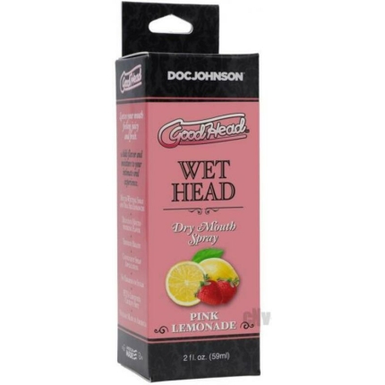 Goodhead Wet Head Dry Mouth Spray Pink Lemonade 2 Fl. Oz.